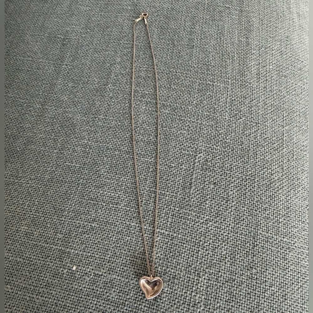 Tiffany & Co. Elsa Peretti Heart Necklace